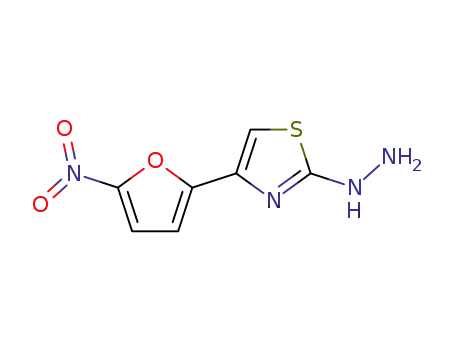 2-Hydrazino-4-(5-nitro-2-furyl)thiazole