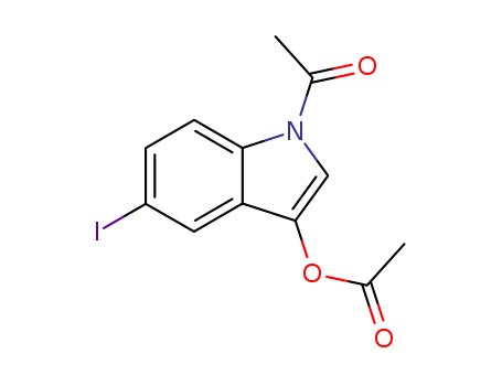 1-Acetyl-5-iodo-1H-indol-3-yl acetate(26490-98-2)