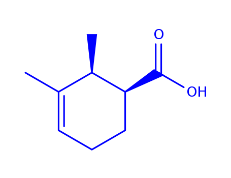 3-CYCLOHEXENE-1-CARBOXYLIC ACID,2,3-DIMETHYL-,(1R,2S)-REL-