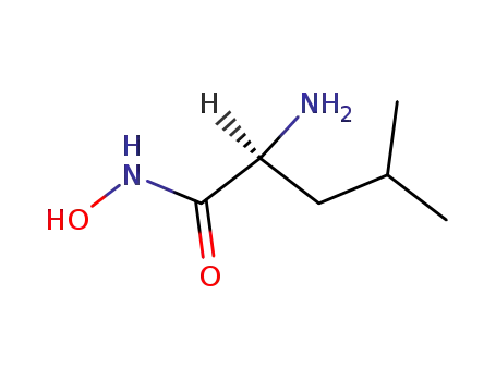 Molecular Structure of 31982-78-2 (L-LEUCINE HYDROXAMATE)