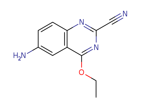 2-QUINAZOLINECARBONITRILE,6-AMINO-4-ETHOXY-