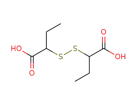 Molecular Structure of 90114-01-5 ((+/-)-2,5-diethyl-3,4-dithia-adipic acid)