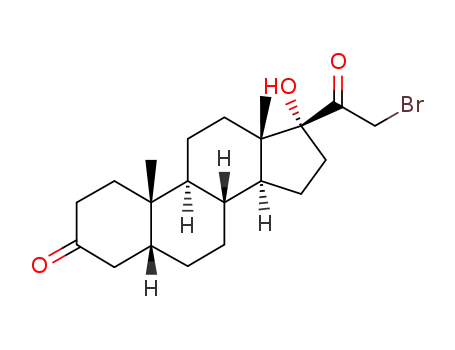 21-bromo-17-hydroxy-5β-pregnane-3,20-dione