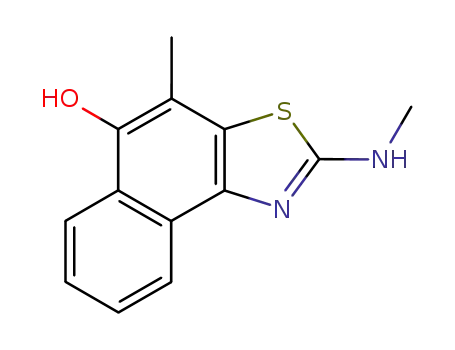 Naphtho[1,2-d]thiazol-5-ol,  4-methyl-2-(methylamino)-