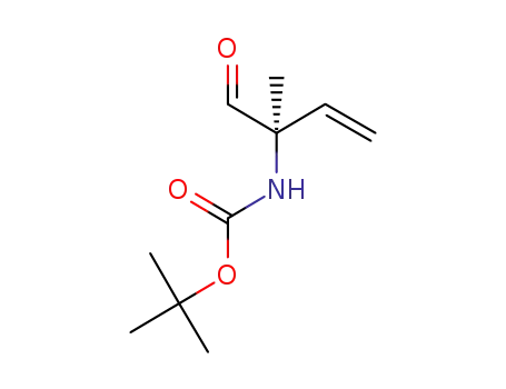 카르밤산, [(1R)-1-포르밀-1-메틸-2-프로페닐]-, 1,1-디메틸에틸 에스테르