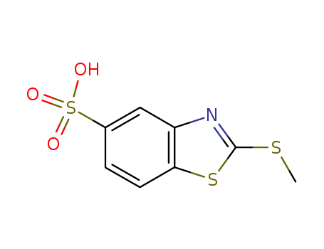 5-Benzothiazolesulfonicacid, 2-(methylthio)-