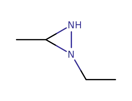 Molecular Structure of 26177-37-7 (1-ethyl-3-methyldiaziridine)