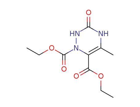1,2,4-Triazine-1,6(2H)-dicarboxylicacid, 3,4-dihydro-5-methyl-3-oxo-, 1,6-diethyl ester cas  26154-45-0