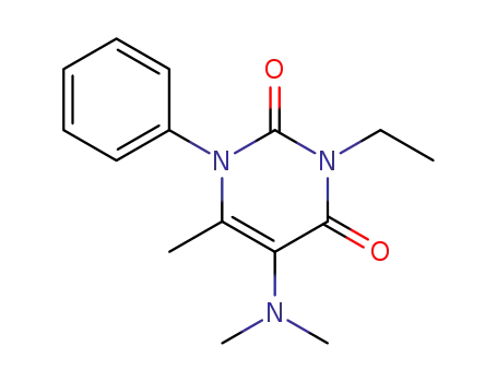 우라실, 5-(디메틸아미노)-3-에틸-6-메틸-1-페닐-