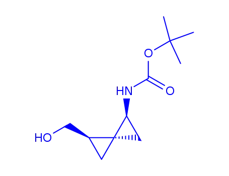 Carbamic acid, [(1S,3R,4R)-4-(hydroxymethyl)spiro[2.2]pentyl]-, 1,1-
