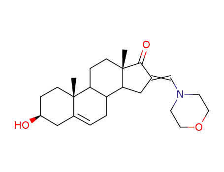 (16E)-3-hydroxy-10,13-dimethyl-16-(morpholin-4-ylmethylidene)-2,3,4,7,8,9,11,12,14,15-decahydro-1H-cyclopenta[a]phenanthren-17-one