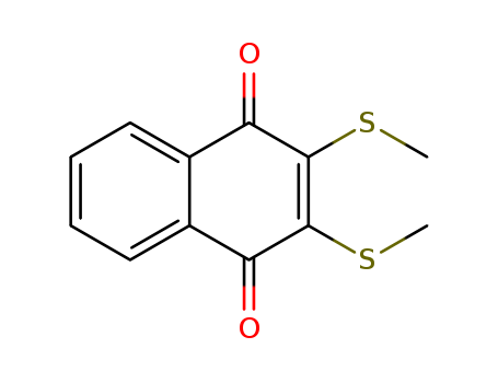 1,4-Naphthalenedione,2,3-bis(methylthio)- cas  55699-85-9