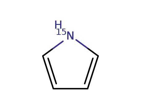 Molecular Structure of 26120-22-9 (Pyrrole-15N)
