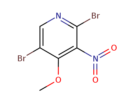 2,5-DIBROMO-3-NITRO-4-METHOXY-PYRIDINE