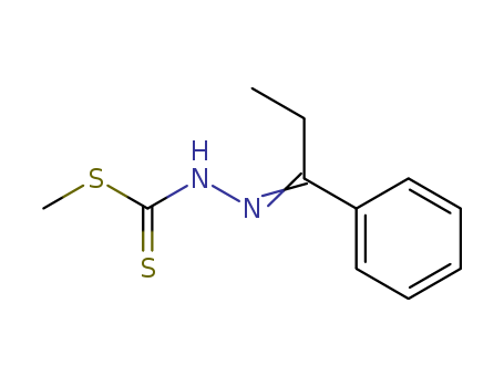 Hydrazinecarbodithioicacid, 2-(1-phenylpropylidene)-, methyl ester cas  26155-59-9