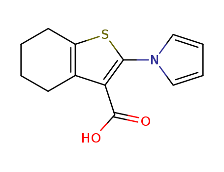 Benzo[b]thiophene-3-carboxylicacid, 4,5,6,7-tetrahydro-2-(1H-pyrrol-1-yl)-