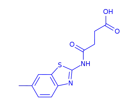 4-((6-methylbenzo[d]thiazol-2-yl)amino)-4-oxobutanoic acid