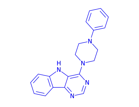 (4-phenylpiperazin-1-yl)-5H-pyrimido[5,4-b]indole
