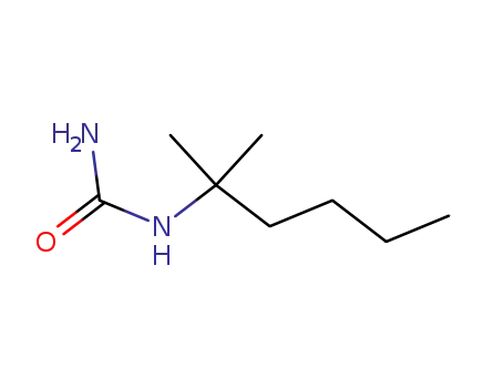 Molecular Structure of 108302-62-1 ((1,1-dimethylpent-1-yl)urea)