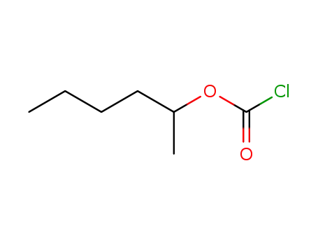 chlorocarbonic acid-(1-methyl-pentyl ester)