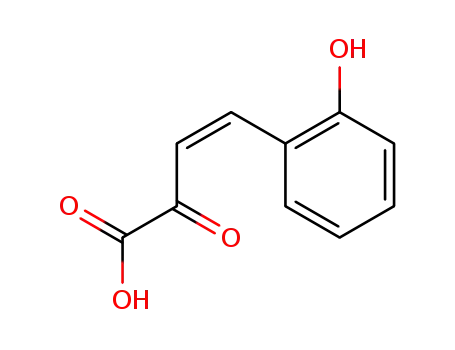 Molecular Structure of 31966-72-0 (CIS-4-(2-HYDROXYPHENYL)-2-OXOBUT-3-ENOIC ACID)