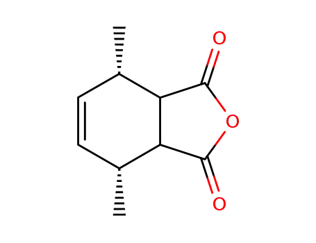 Molecular Structure of 2651-48-1 (3,6-Dimethyl-4-cyclohexene-1,2-dicarboxylic anhydride)
