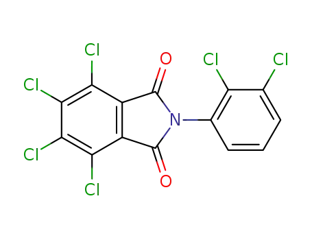 Molecular Structure of 26491-30-5 (TECLOFTALAM METABOLITE)