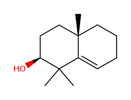 Molecular Structure of 3203-30-3 (1,1,4a-trimethyl-1,2,3,4,4a,5,6,7-octahydronaphthalen-2-ol)