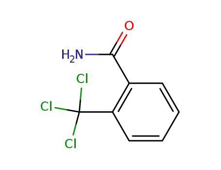 Molecular Structure of 3199-12-0 (2-(trichloromethyl)benzamide)