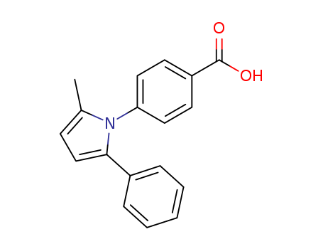 4-(2-methyl-5-phenyl-1H-pyrrol-1-yl)benzoic acid