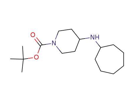 Molecular Structure of 319427-80-0 (1-BOC-4-CYCLOHEPTYLAMINO-PIPERIDINE)