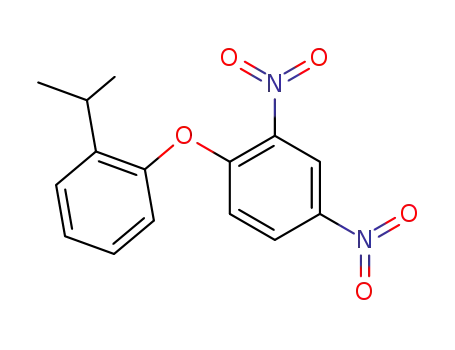 Molecular Structure of 32101-55-6 (o-Isopropylphenyl 2,4-dinitrophenyl ether)