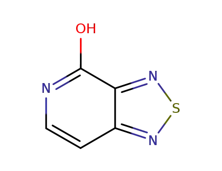 Molecular Structure of 26271-18-1 ([1,2,5]Thiadiazolo[3,4-c]pyridin-4(5H)-one)