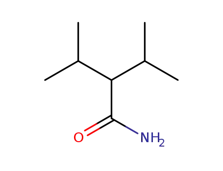 Molecular Structure of 5440-65-3 (3-methyl-2-propan-2-yl-butanamide)