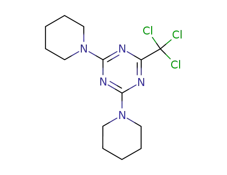 2,4-di(piperidin-1-yl)-6-(trichloromethyl)-1,3,5-triazine