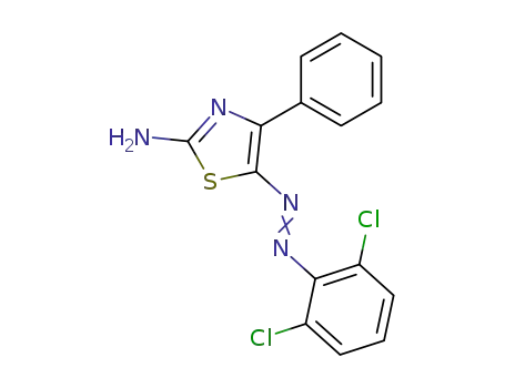 (5Z)-5-[2-(2,6-Dichlorophenyl)hydrazinylidene]-4-phenyl-1,3-thiazol-2(5H)-imine