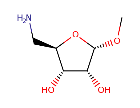 alpha-D-Ribofuranoside,methyl5-amino-5-deoxy-(9CI)