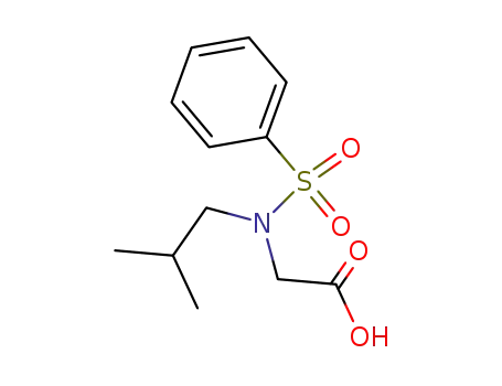 <i>N</i>-benzenesulfonyl-<i>N</i>-isobutyl-glycine