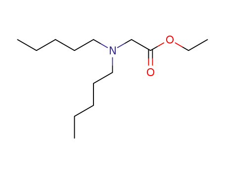 Molecular Structure of 2644-26-0 (N,N-Dipentylglycine ethyl ester)