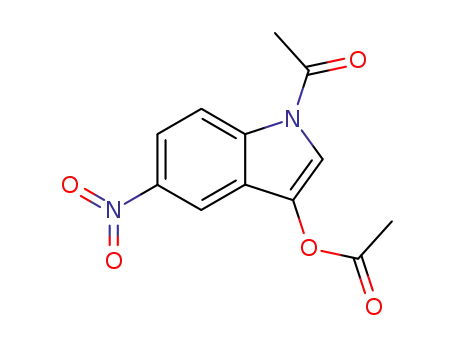 1-아세틸-5-니트로-1H-INDOL-3-YL 아세테이트