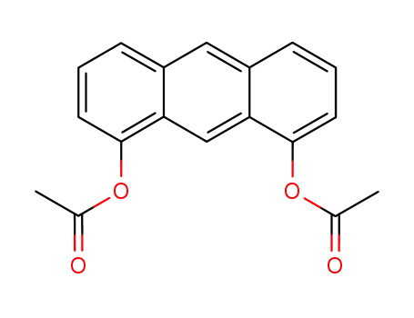 Molecular Structure of 31999-55-0 (1,8-diacetoxyanthracene)