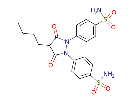 1,2-DI-(4-SULFAMIDOPHENYL)-4-BUTYLPYRAZOLIDINE-3,5-DIONE