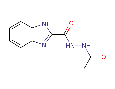 1<i>H</i>-benzoimidazole-2-carboxylic acid <i>N</i>'-acetyl-hydrazide