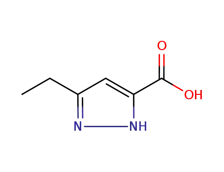 Molecular Structure of 949034-30-4 (3-ETHYL-1H-PYRAZOLE-5-CARBOXYLIC ACID)