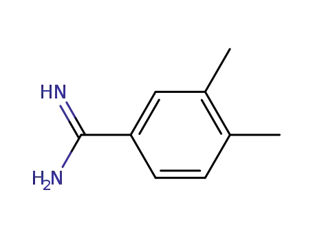 Molecular Structure of 26130-47-2 (3,4-DIMETHYL-BENZAMIDINE)