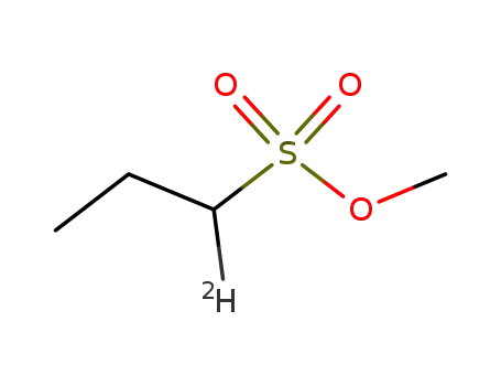 α-monodeutero propanesulfonic acid methyl ester