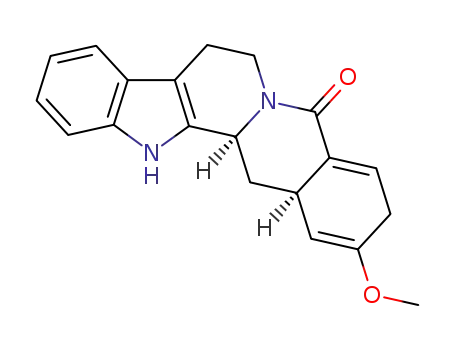 16,17,19,20-tetrahydro-17-methoxy-yohimban-21-one