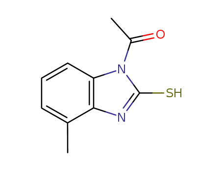 1-acetyl-4-methyl-2-benzimidazolethiol