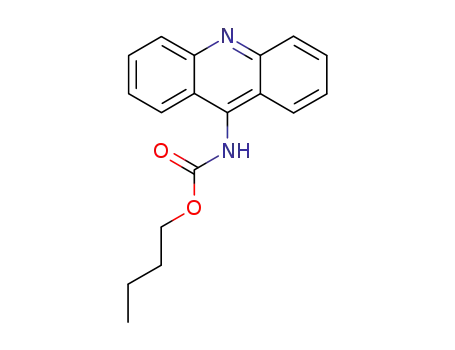 Molecular Structure of 26687-10-5 (butyl acridin-9-ylcarbamate)