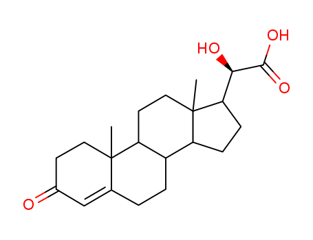 Pregn-4-en-21-oic acid,20-hydroxy-3-oxo-, (20R)- (9CI)